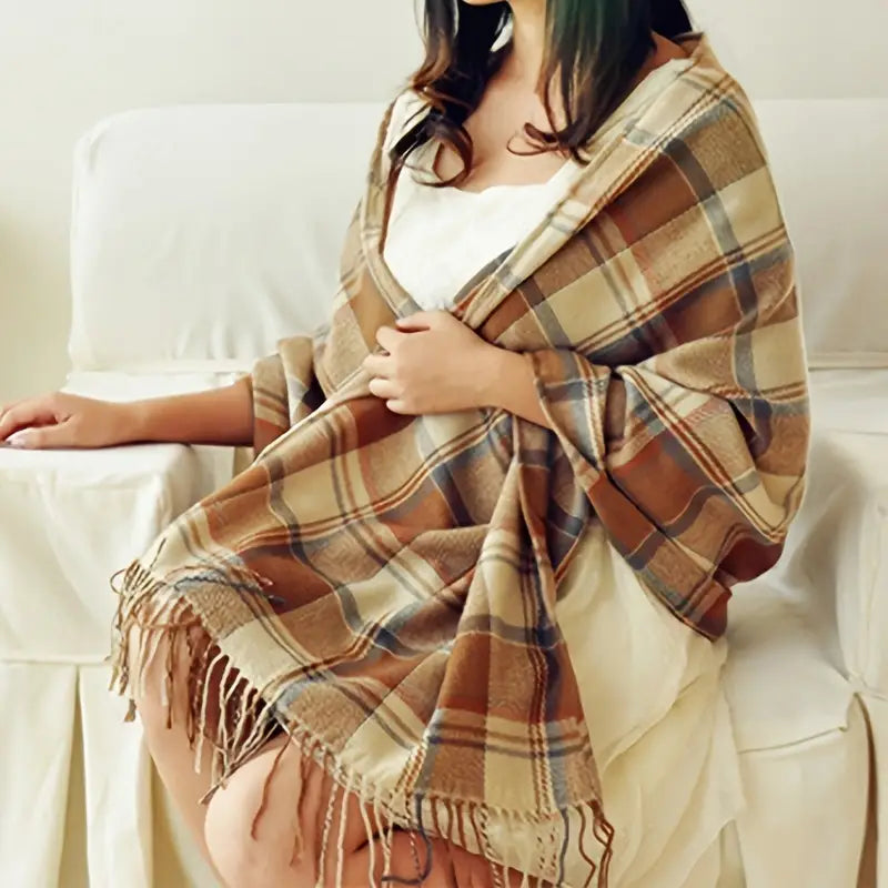 Hanna - Trendy Scarf for Women - Warm & Fashionable