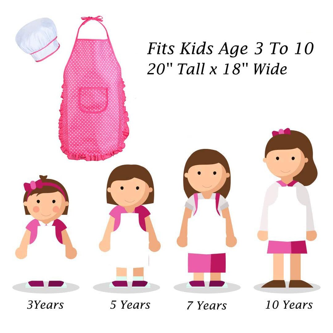 Kids Chef Dress Up Set Non-Toxic Wood | Little Chef-3