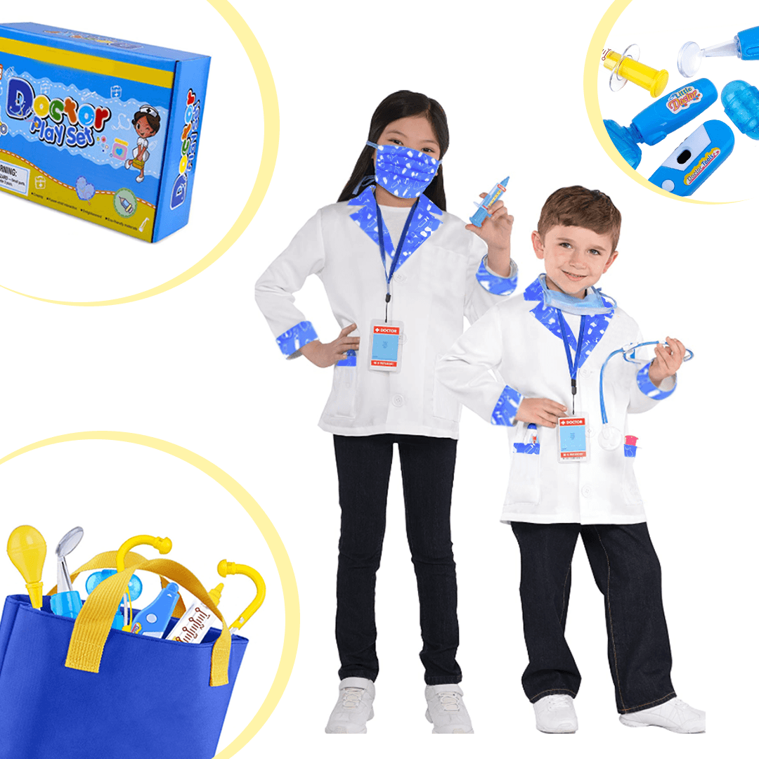 Kids Doctor Play Kit Educational Role Play Toy | Caring Doctor-2