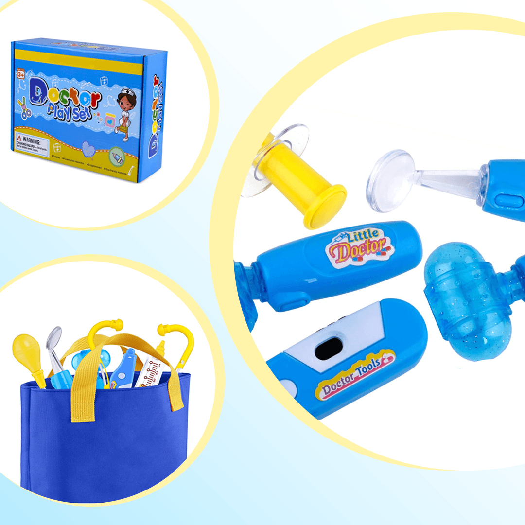 Kids Doctor Play Kit Educational Role Play Toy | Caring Doctor-5