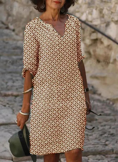 Women Light and Airy Mid-Length Dress | Lily