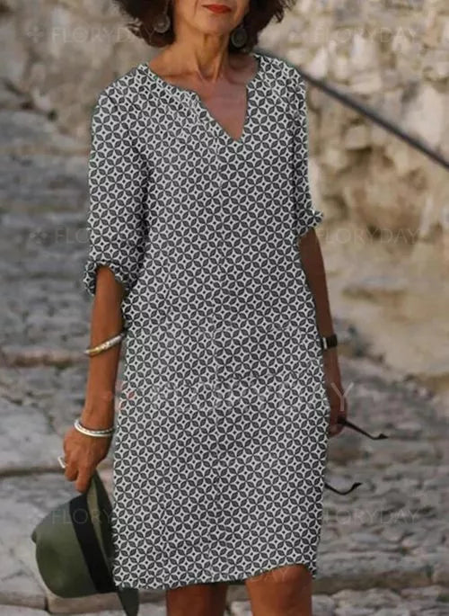 Women Light and Airy Mid-Length Dress | Lily