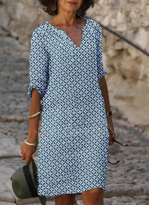 Women Light and Airy Mid-Length Dress | Lily