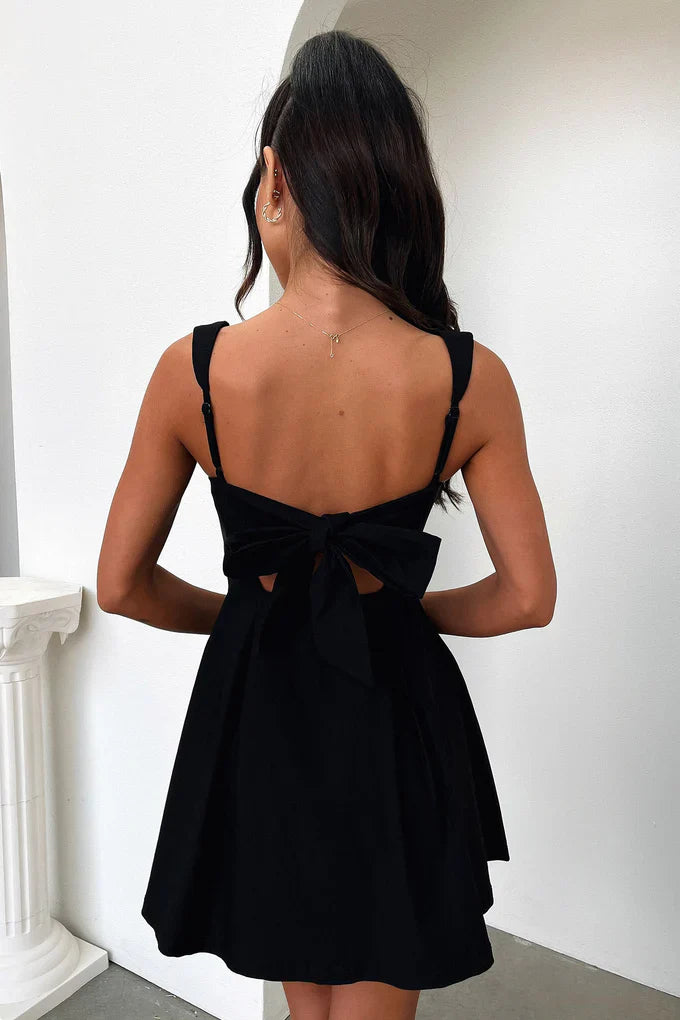 Women Chic Fit and Flare Mini Dress | Sophia