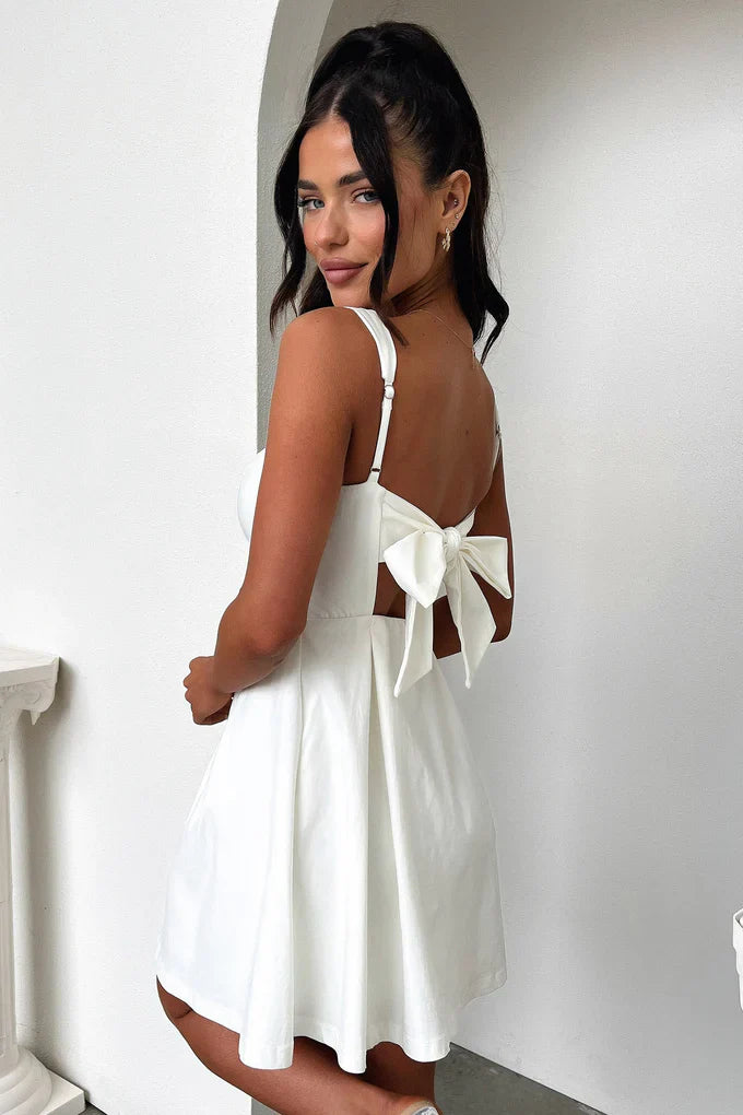 Women Chic Fit and Flare Mini Dress | Sophia