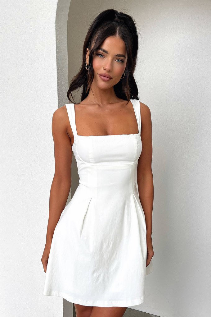 Women Chic Fit and Flare Mini Dress | Sophia