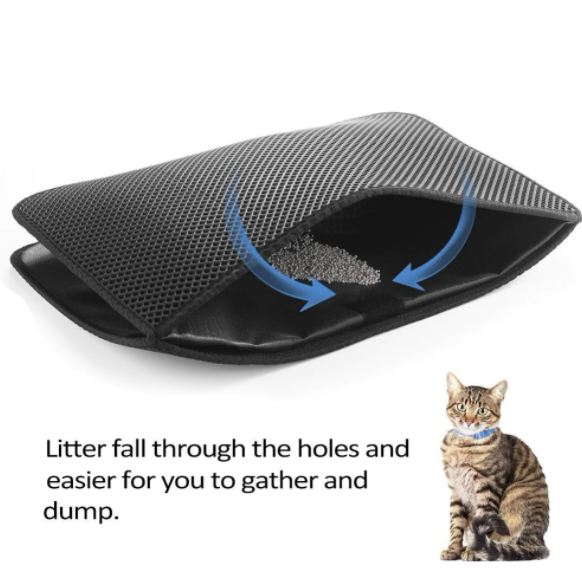 Cat Litter Mat Foldable Waterproof | Kitty Comfort-2