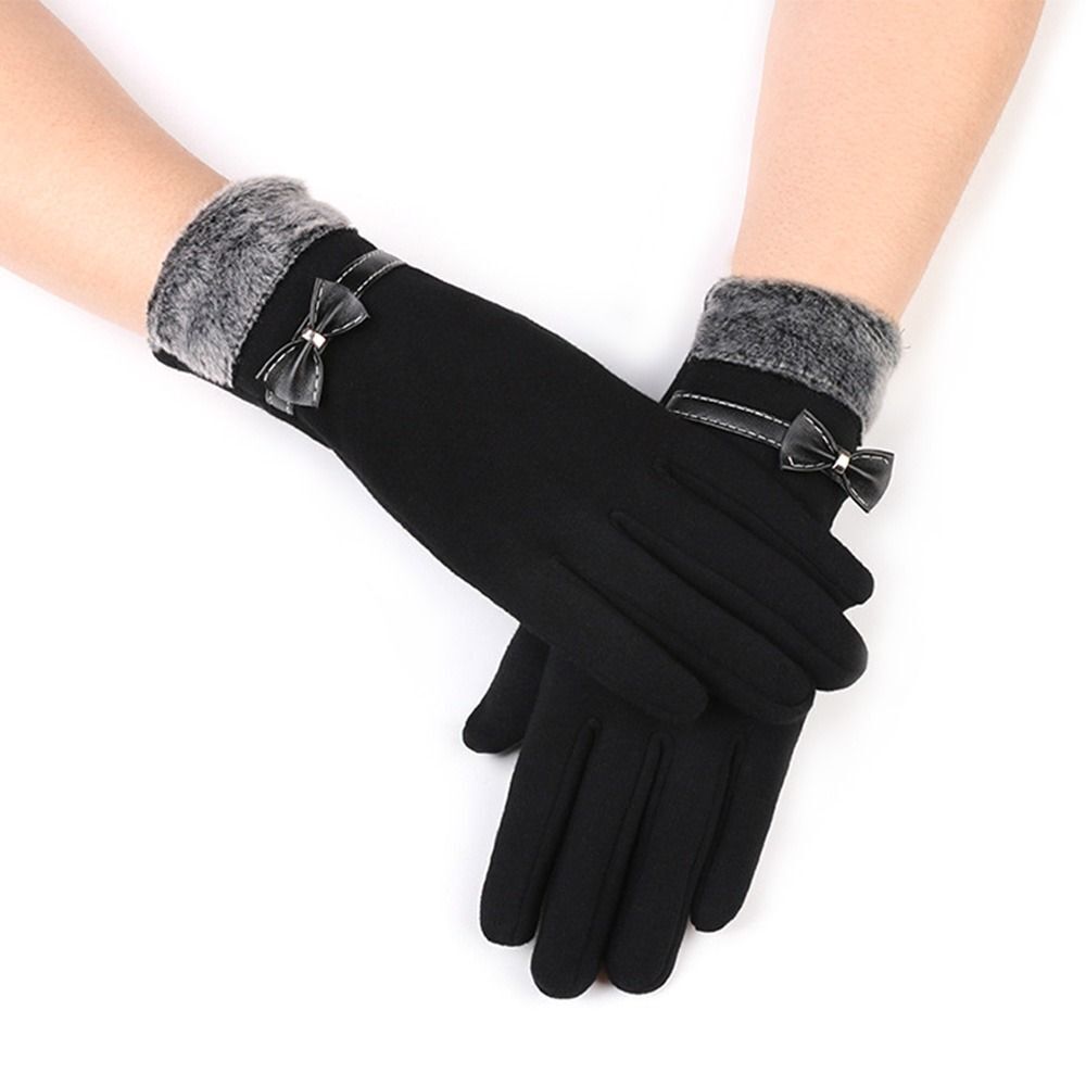 Women Elegant Touchscreen Winter Gloves | Zeneth