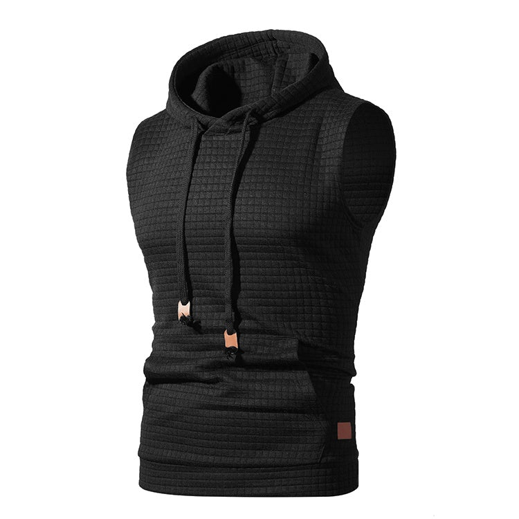 Men Sleeveless Hooded Tank | Malcolm