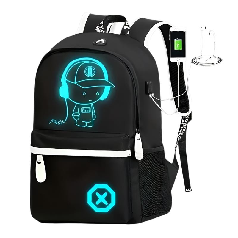 Men Luminous Backpack Set | Kurt