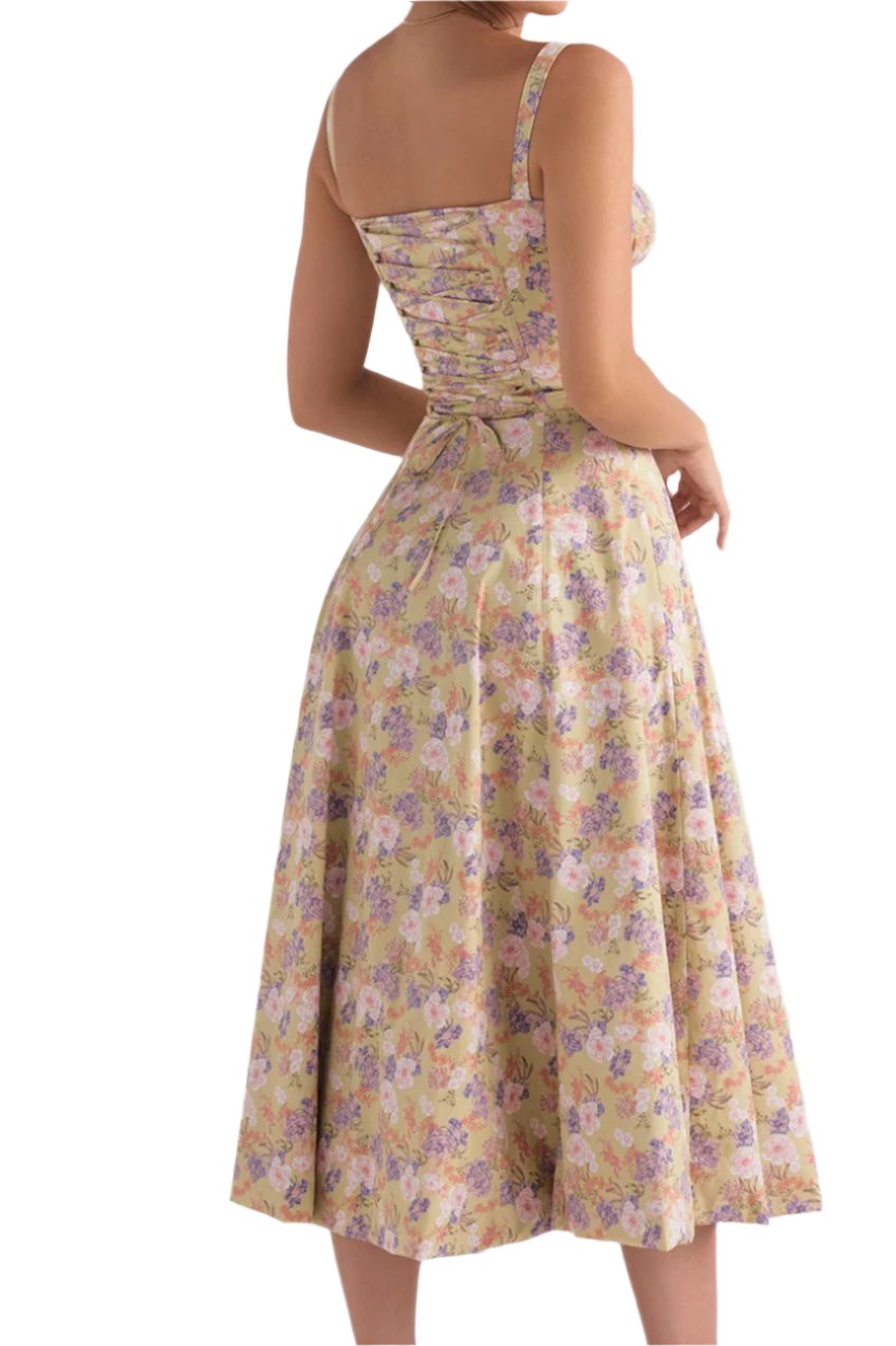 Women Elegant Waist Dress | Betty