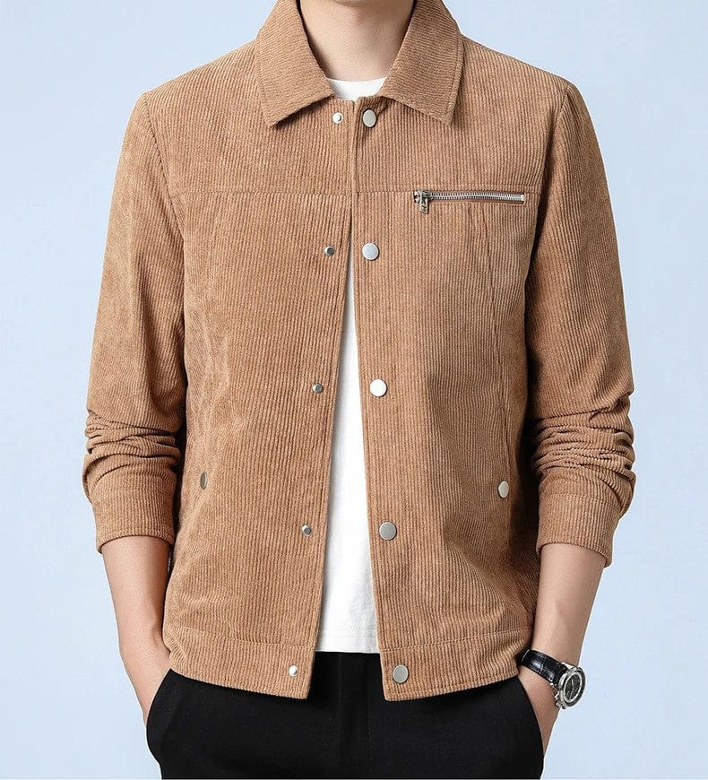 Men Corduroy Bomber Jacket | Wilder