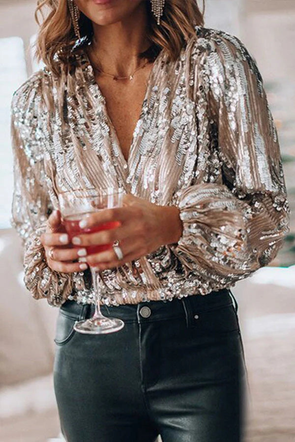 Philou | Trendy Glamour Blouse for Women