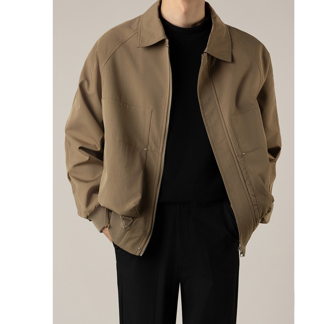Men Modern Utility Bomber Jacket | Callum