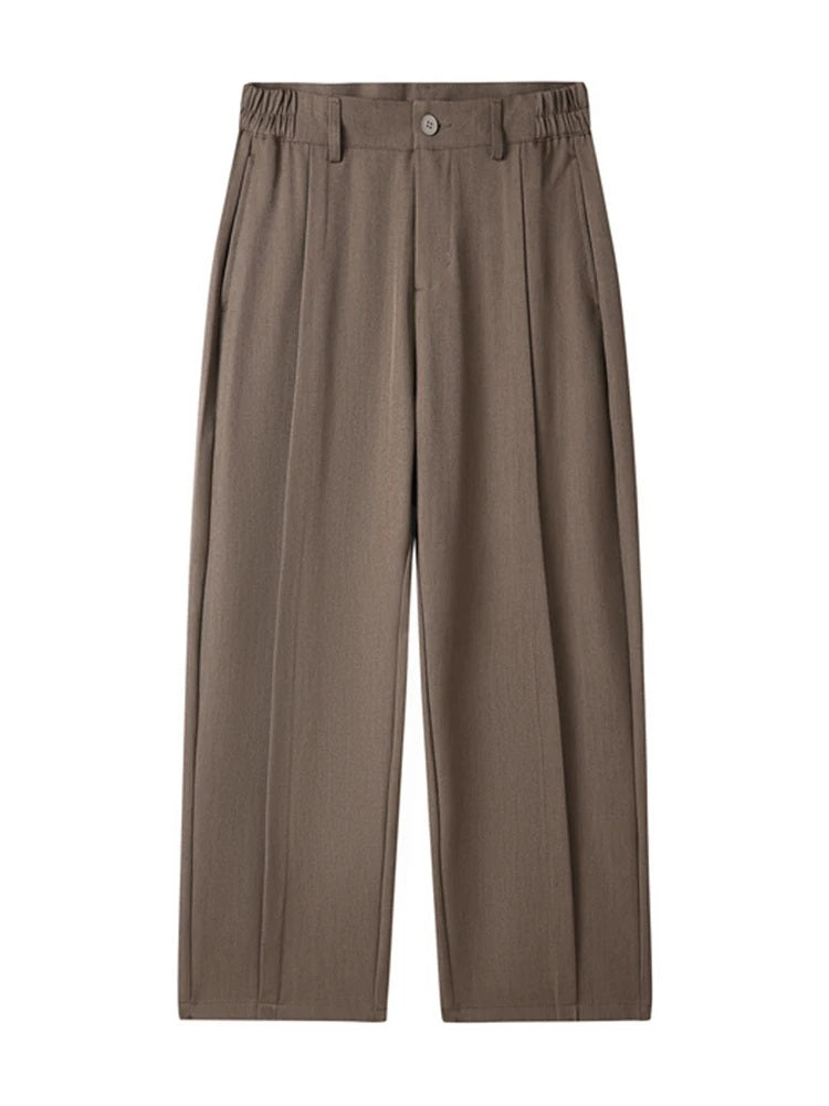 Women Wide Leg Pants Black Polyester | Teo-6