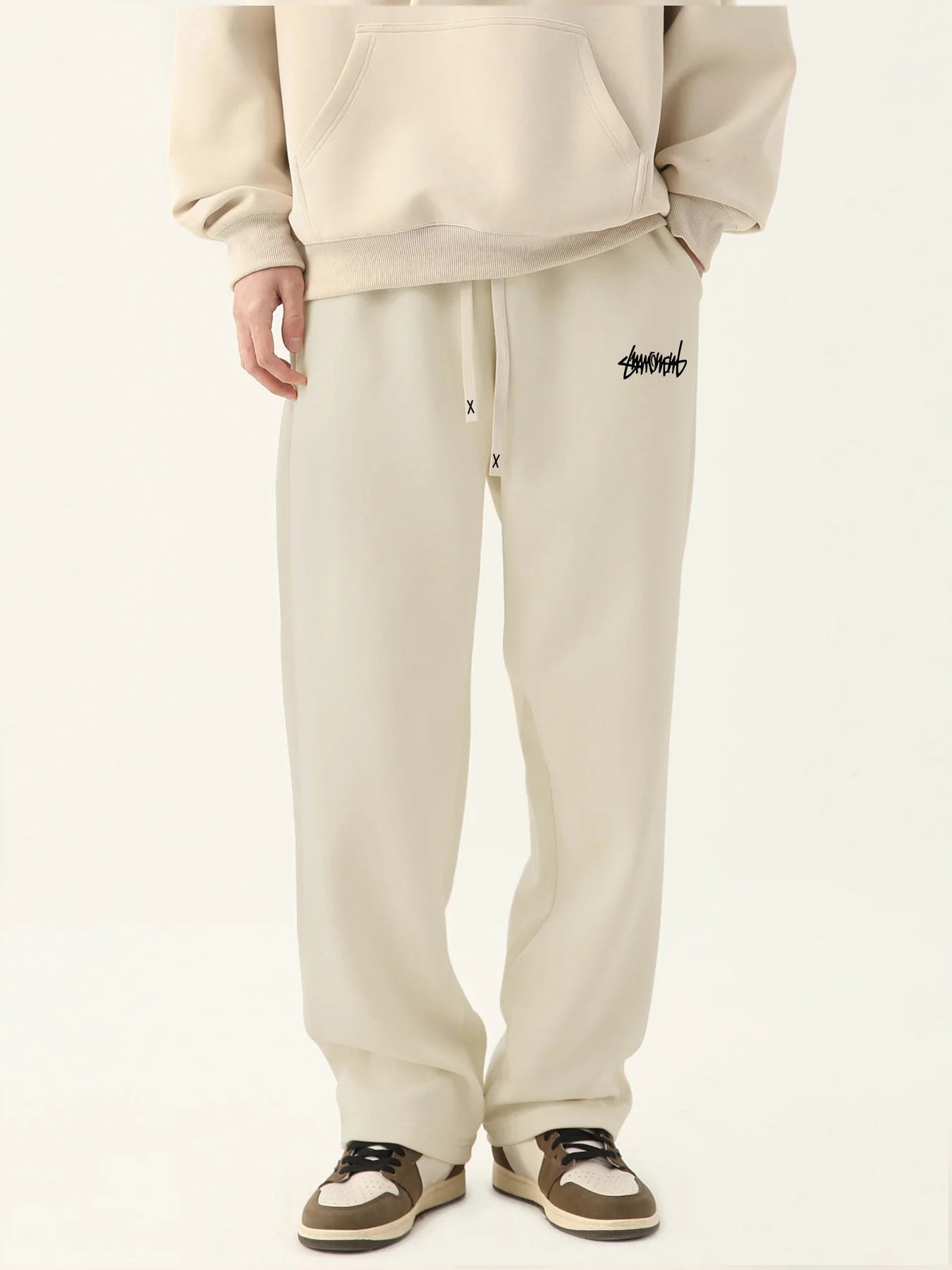 Men's Jogger Pants Black Cotton | Urban Style-4