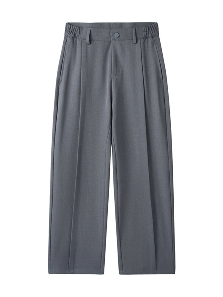 Variant image for Women Wide Leg Pants Black Polyester | Teo-7