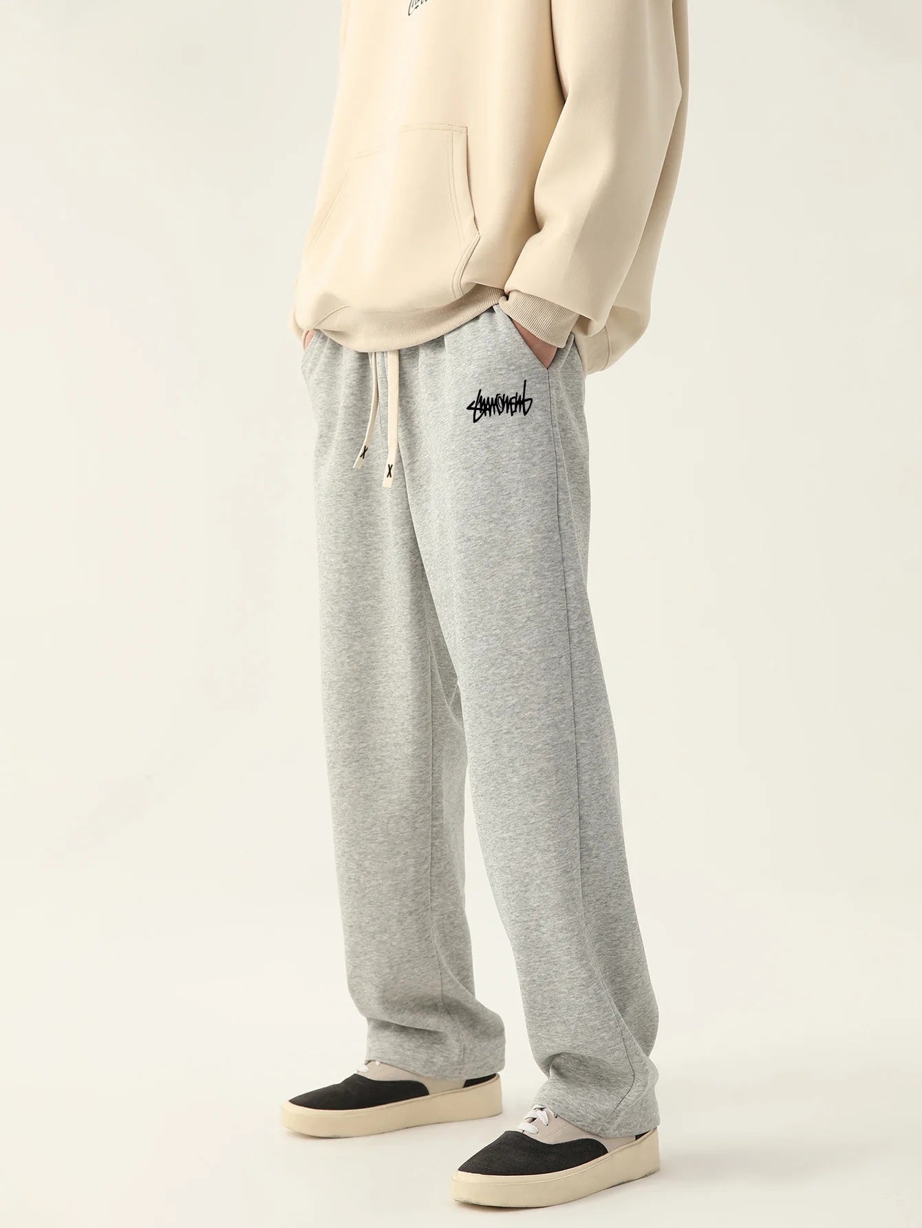 Variant image for Men's Jogger Pants Black Cotton | Urban Style-9