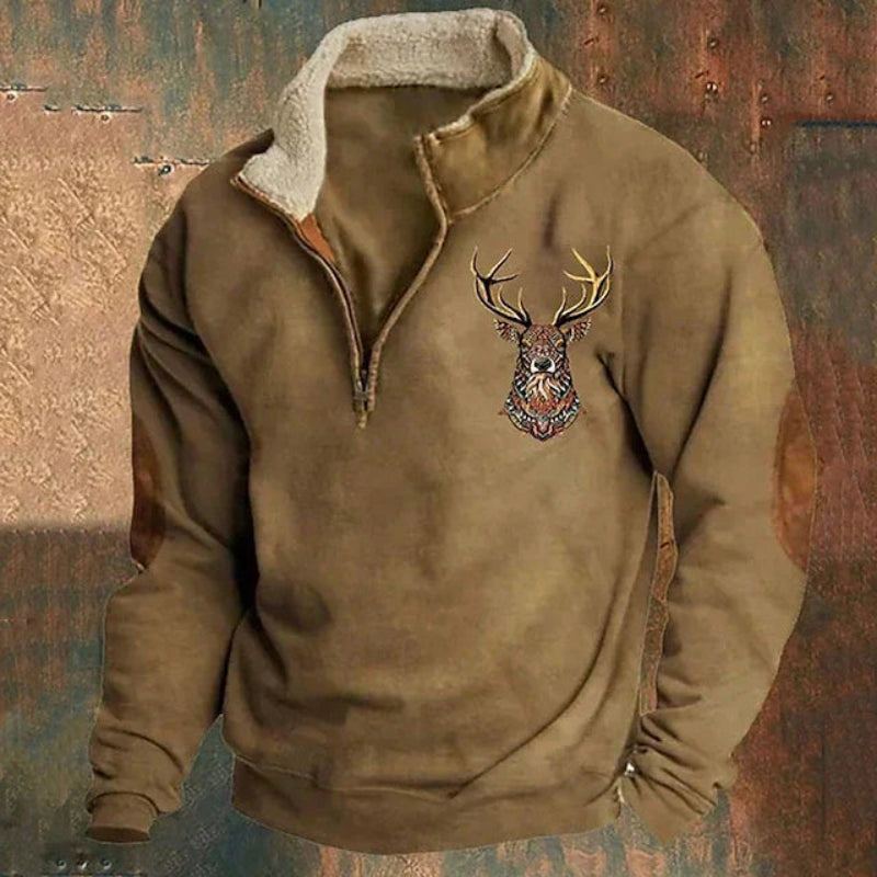 Comfortable Fleece Sweater for Men | Bowen