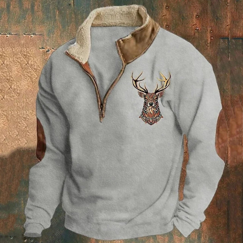 Comfortable Fleece Sweater for Men | Bowen