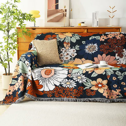 Sofa Cover Floral Cotton | Elegance 1
