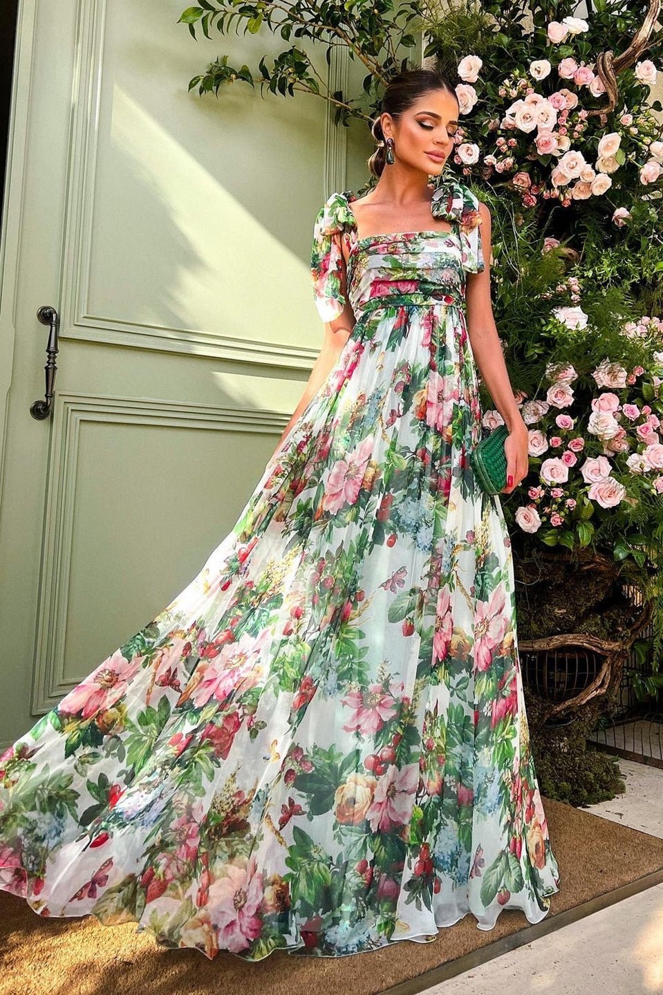Women Floral Maxi Dress | Zinnia