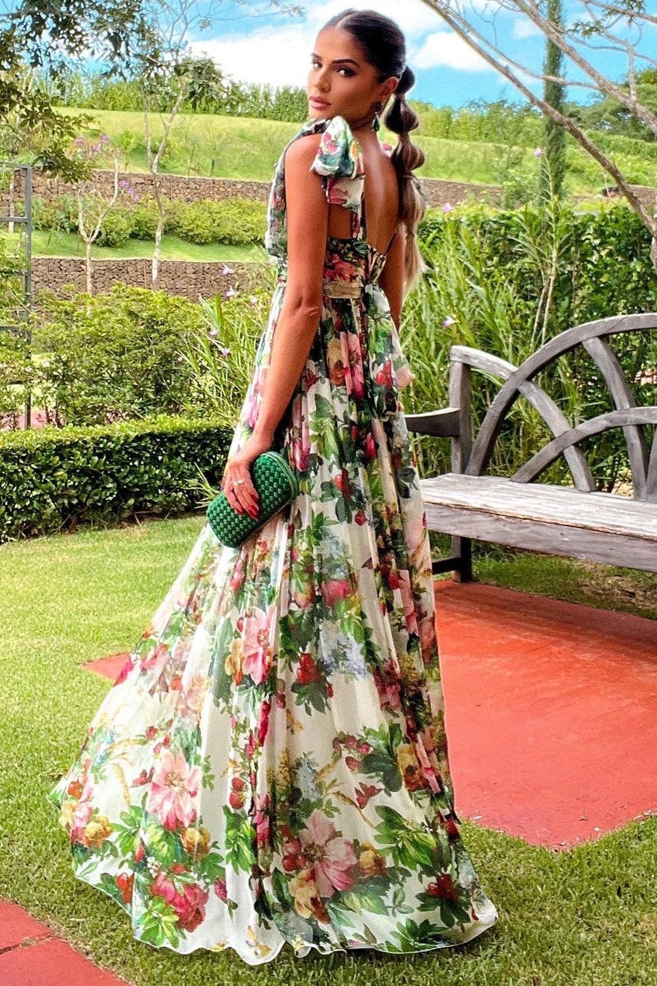 Women Floral Maxi Dress | Zinnia