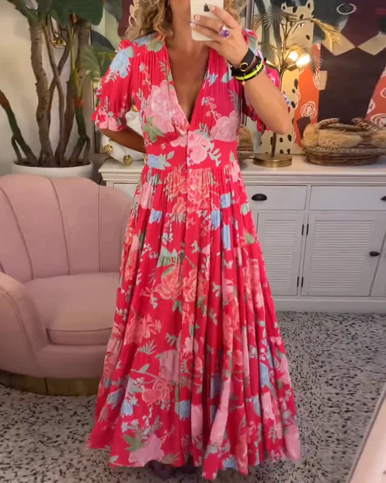 Women Charming Floral Dress | Allie