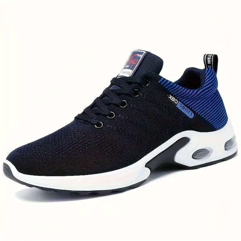 Men's Sneakers Black Synthetic | Conor-5