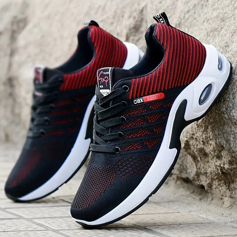 Men's Sneakers Black Synthetic | Conor-4