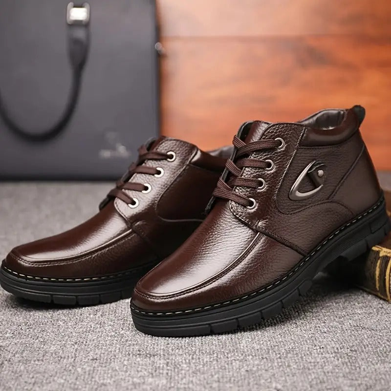 Variant image for Men Thermal Boots Black Leather | Declan-10
