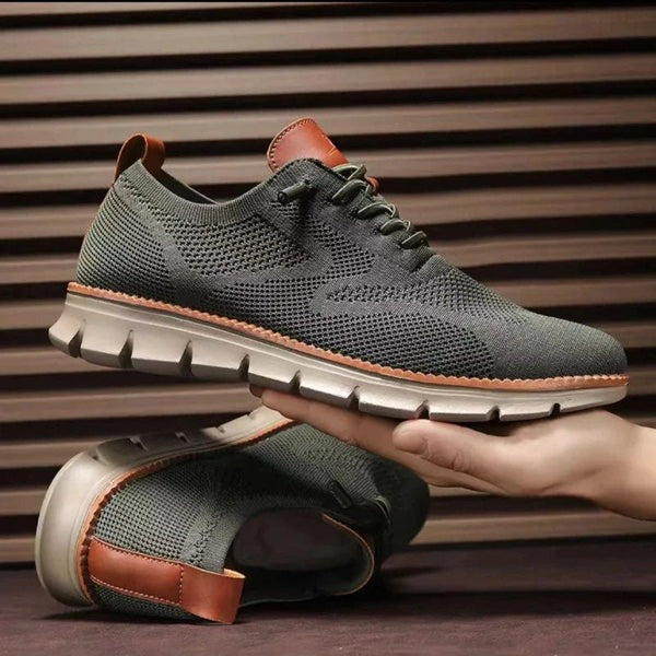 Men's Orthopaedic Shoes Black Leather | Blake-3