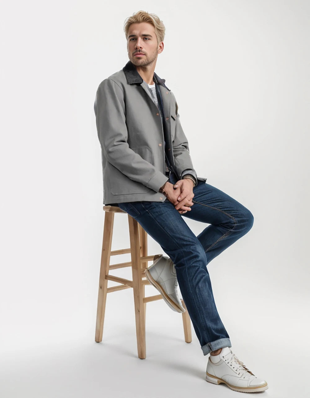 Men Classic Workwear Jacket | Armand