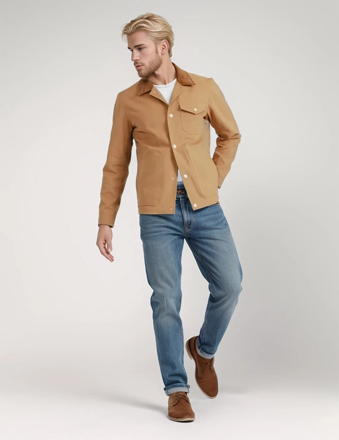 Men Classic Workwear Jacket | Armand