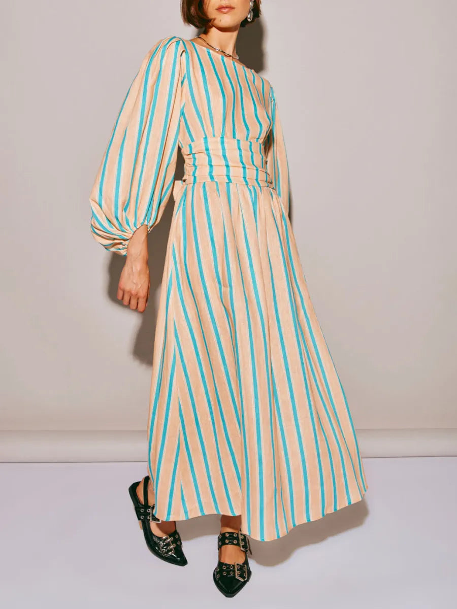 Striped Maxi Dress | Alessiandra