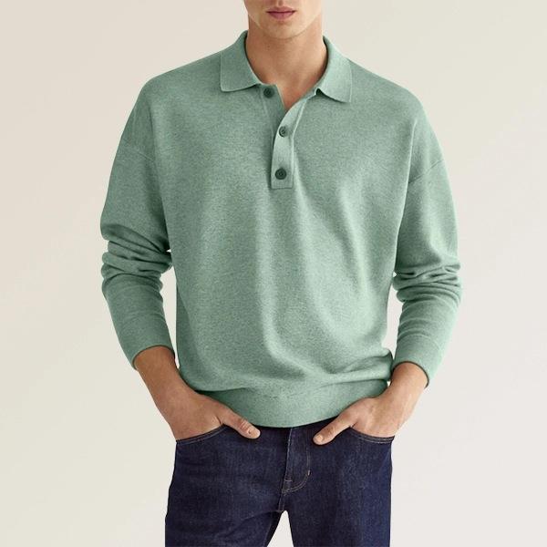 Men Classic Polo Sweatshirt | Anthony