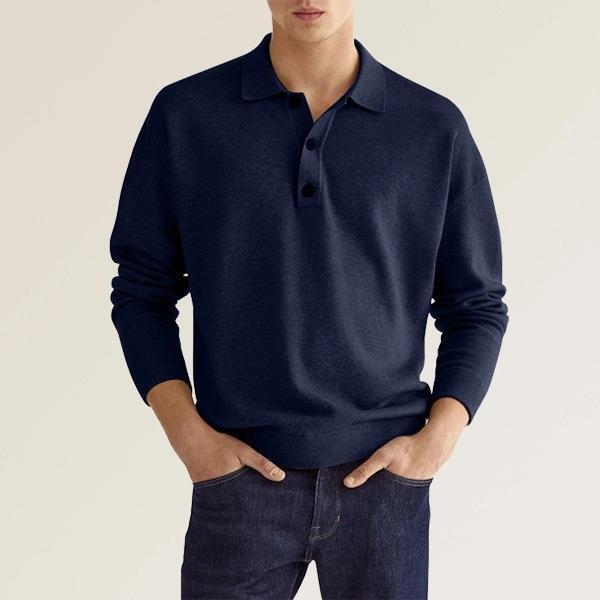 Men Classic Polo Sweatshirt | Anthony