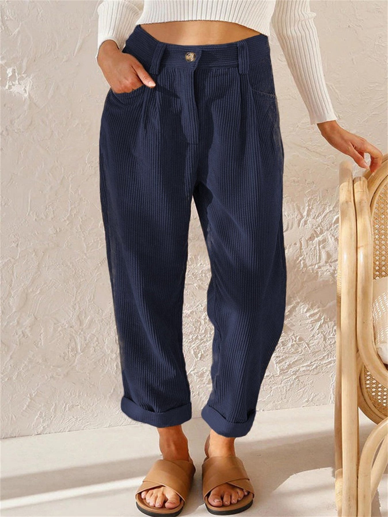 Women Tapered Trousers | Estrella