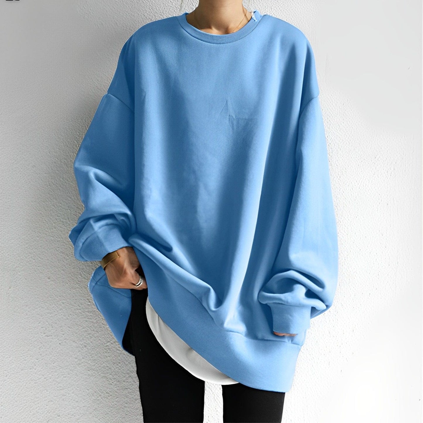 Women Oversized Pullover Sweatshirt | Maeva