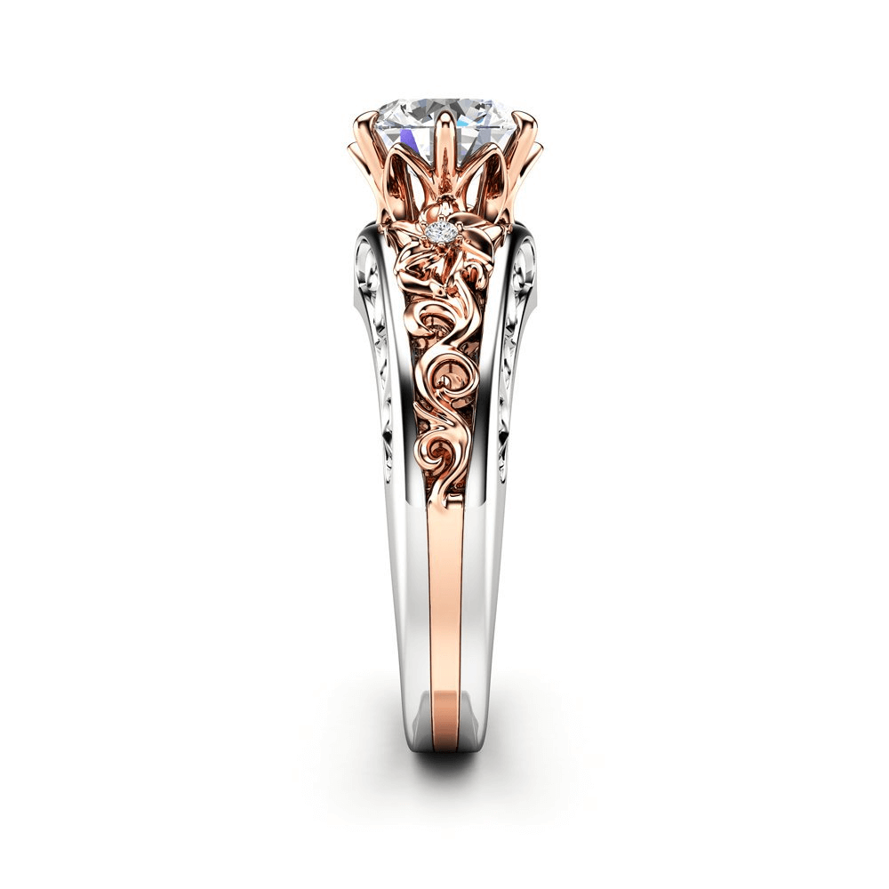 Women Silver Ring | Elegant Blossom-3