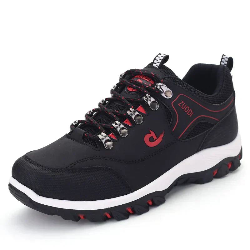 Men Walking Shoe Black Ergonomic | Comfort Step-3
