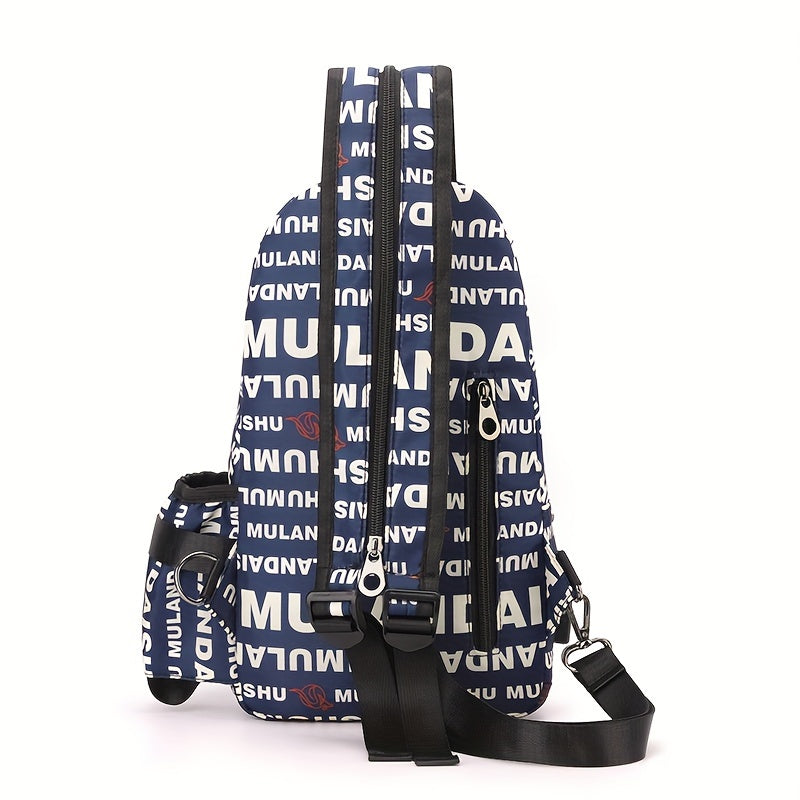 Women Printed Sling Backpack | Eve