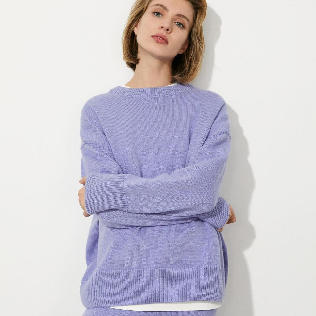 Women Minimalist Knit Sweater | Hanelle