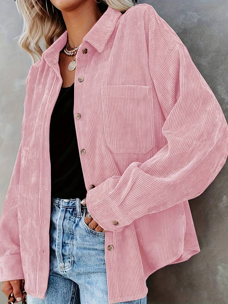 Women Oversized Button Shirt | Audrey