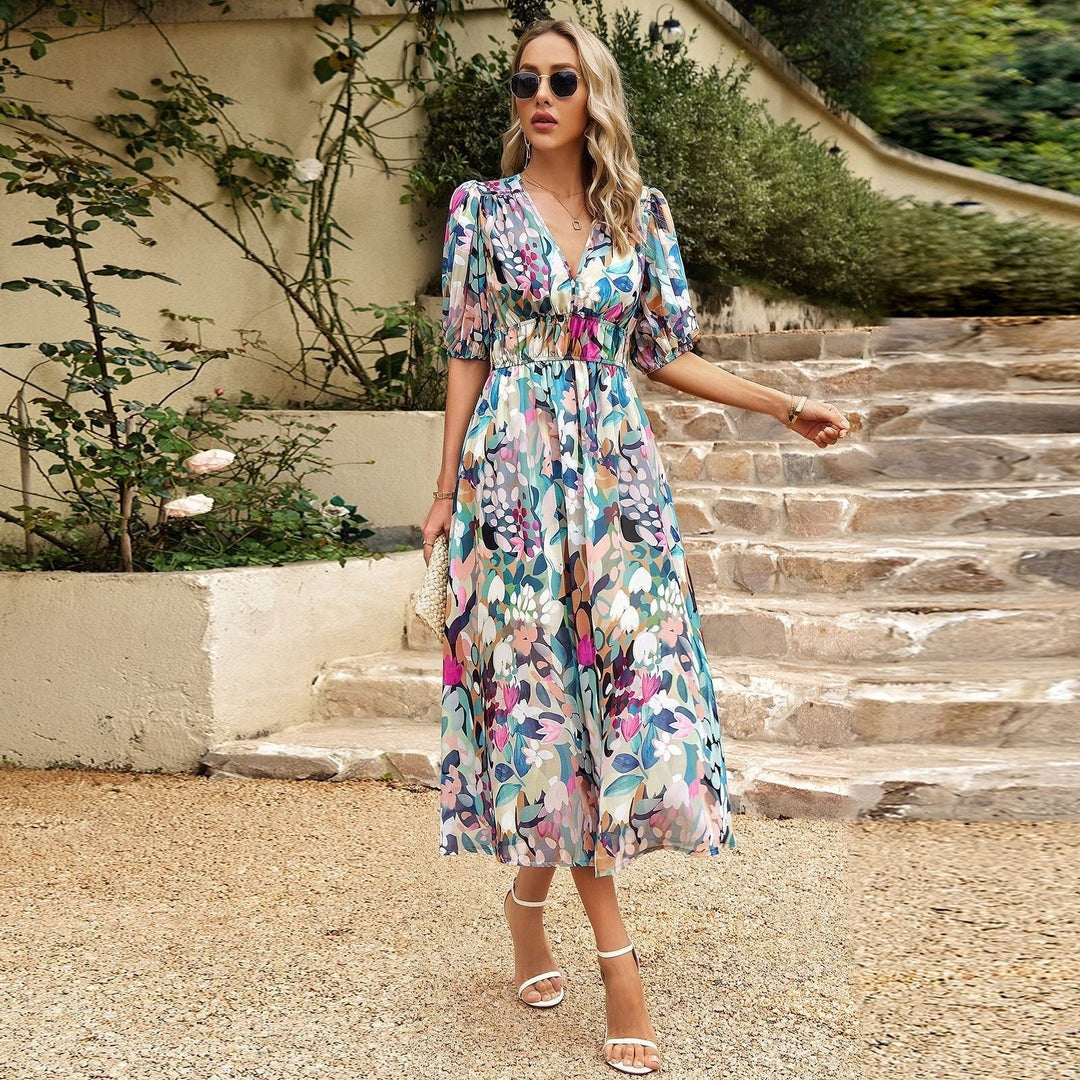 Women Summer Dress Midi | Calpa