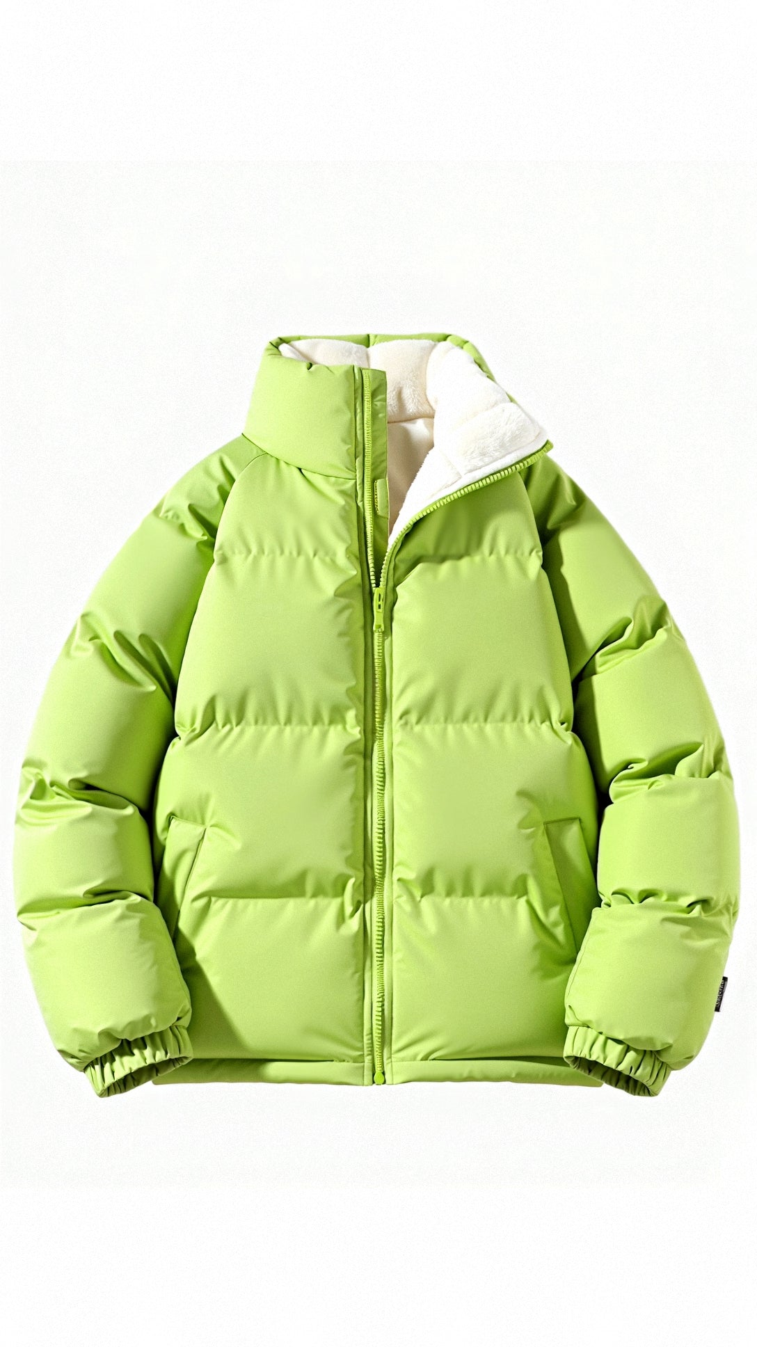 Men Insulated Sherpa-Lined Puffer Jacket | Cyrusteem