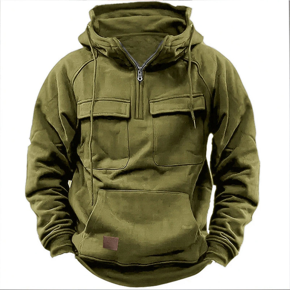 High-quality military hoodie for men | Hamlin