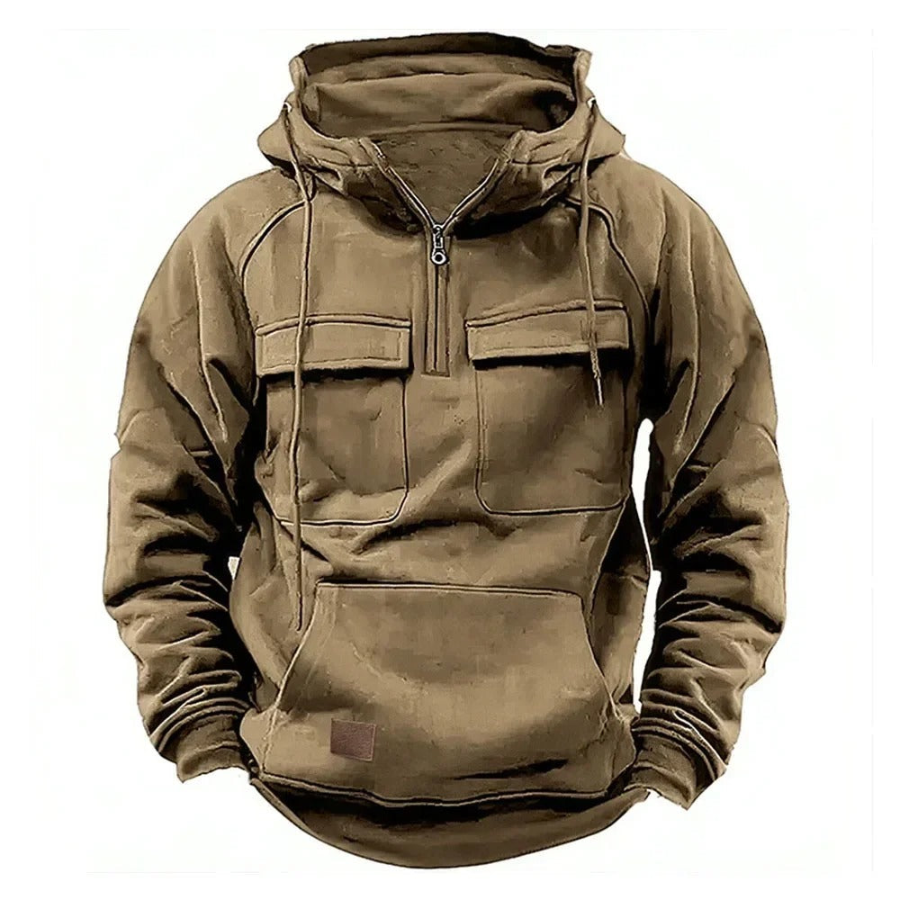 High-quality military hoodie for men | Hamlin