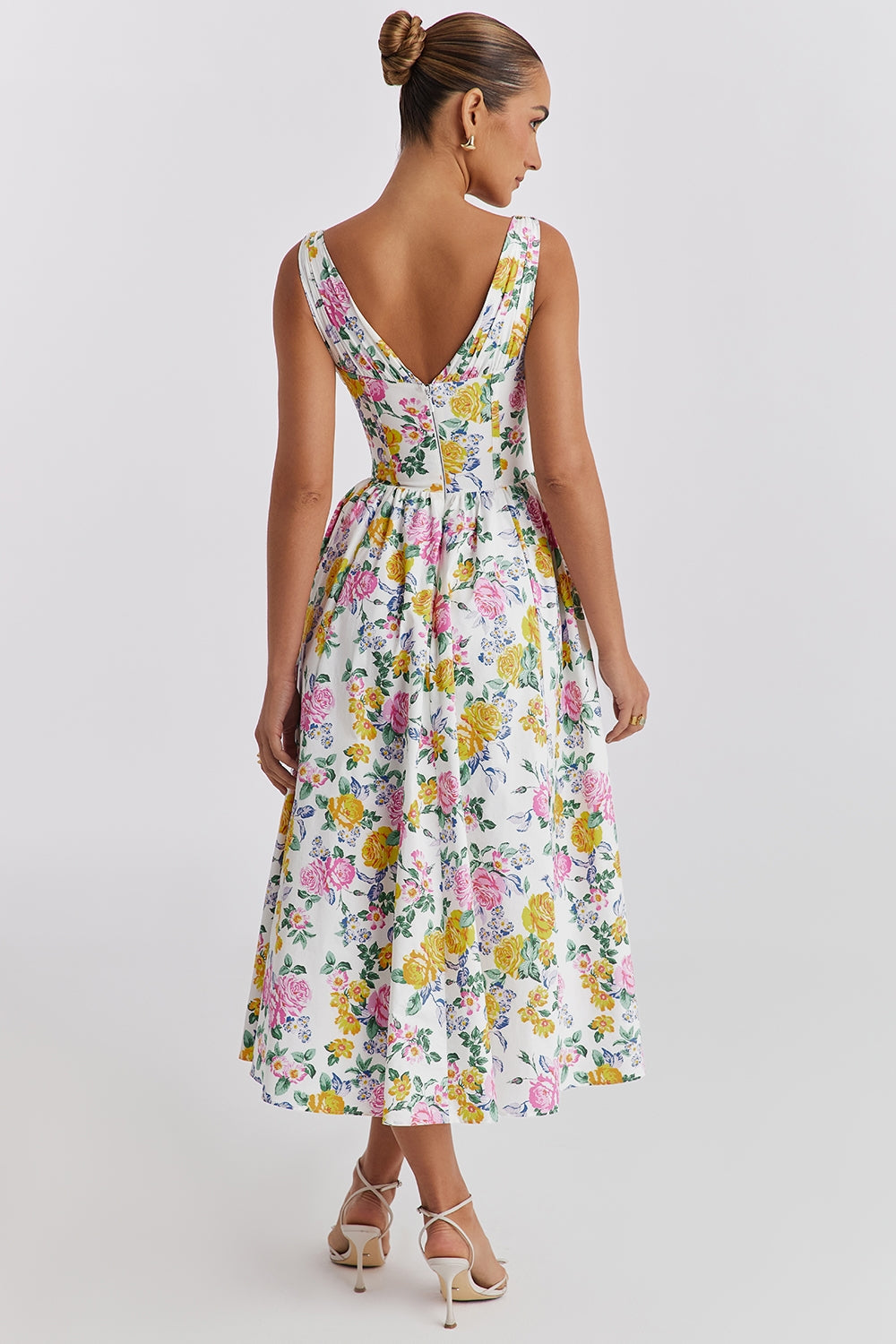 Women Floral Midi Dress | Calliope