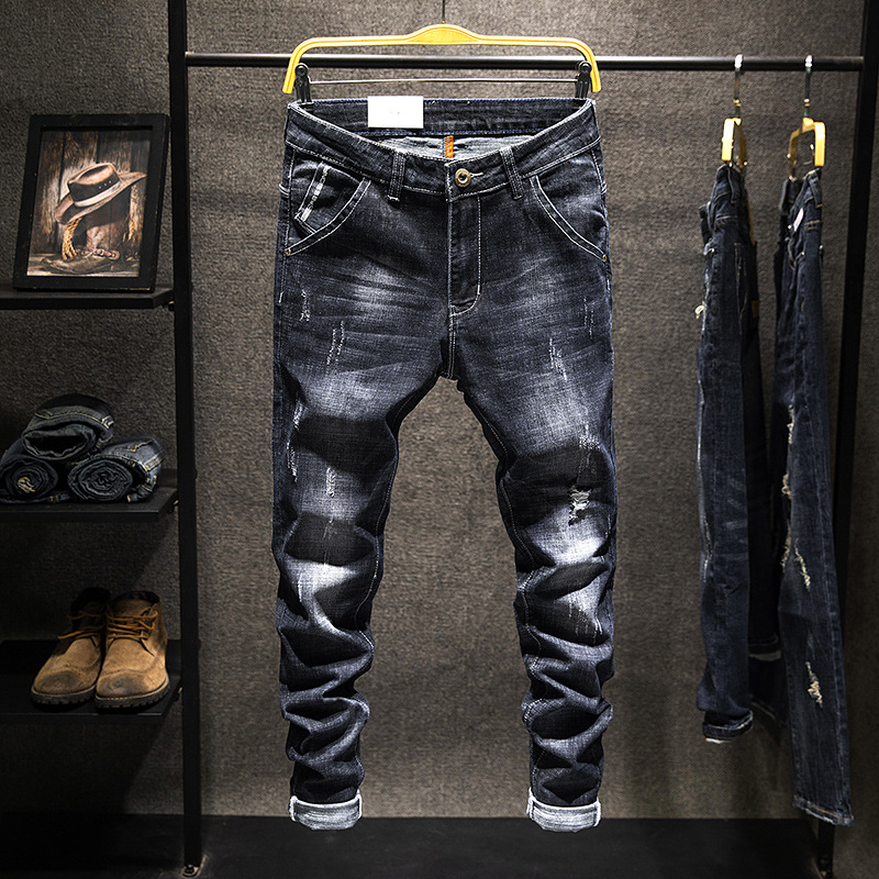 Variant image for Men's Jeans Blue Denim Slim Fit | Donald-28